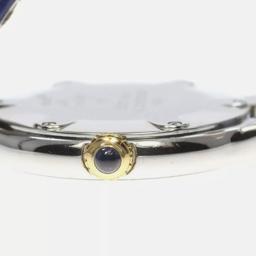 RARE Cartier Ladies Blue Leather Must De Watch - Picture 3 of 5